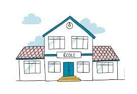 Cour de l&rsquo;école élémentaire