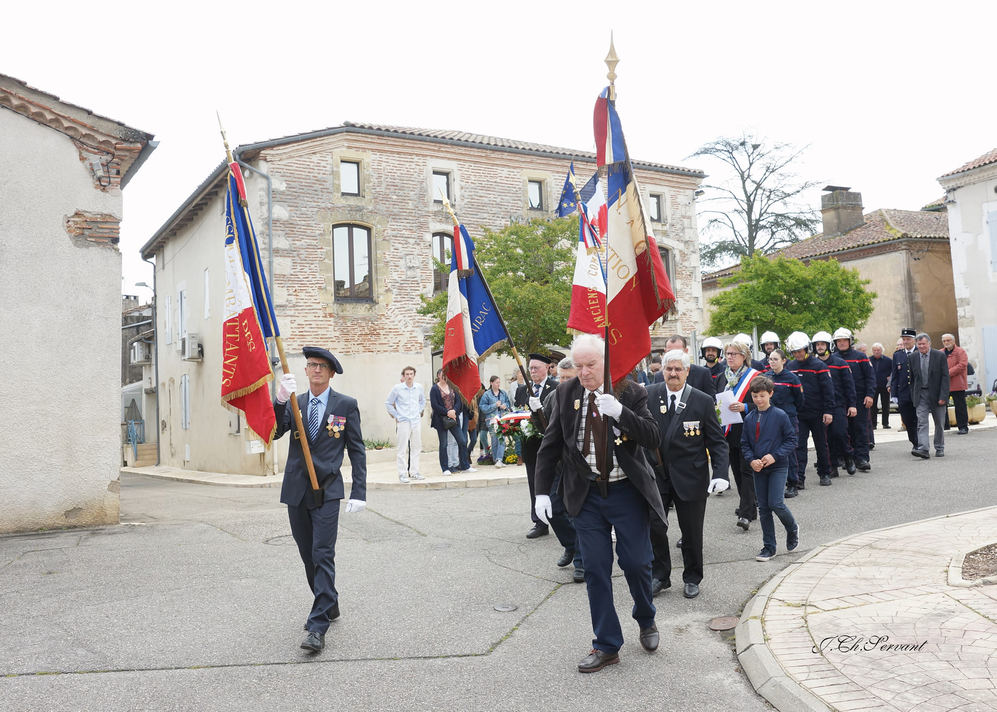 Cérémonie de commémoration de la victoire de 1945