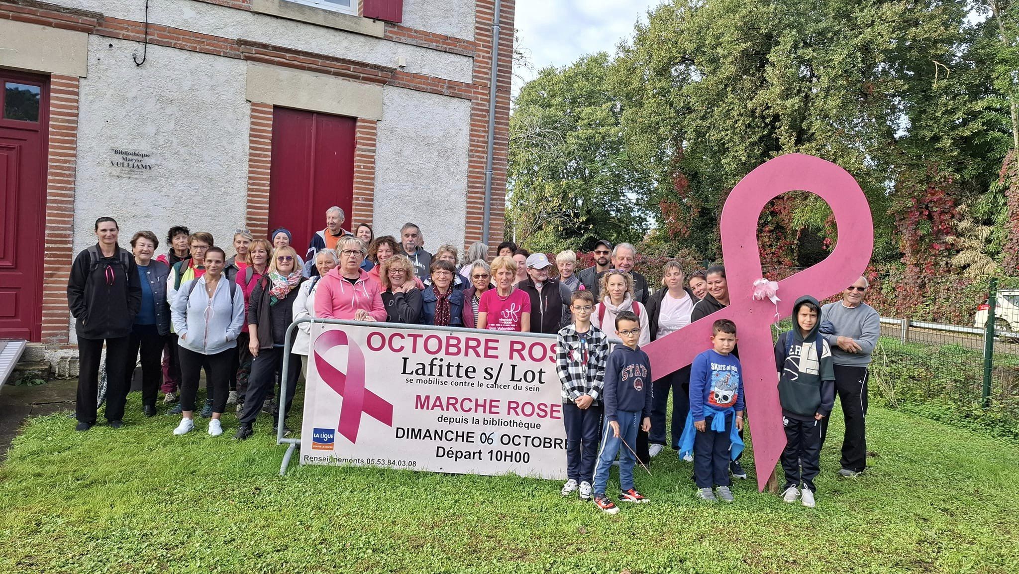 Randonnée « octobre rose »