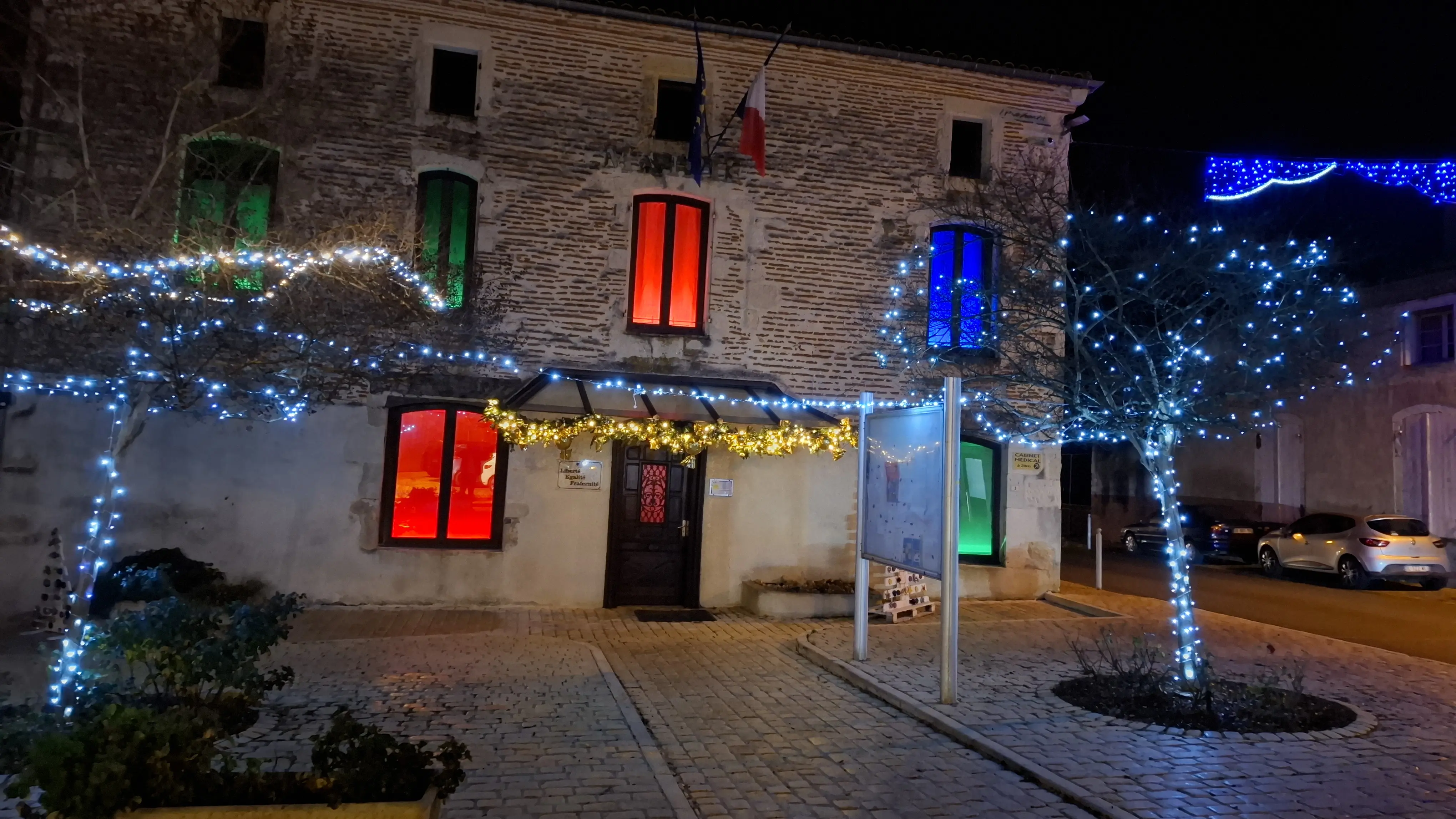 Notre village prêt pour Noël