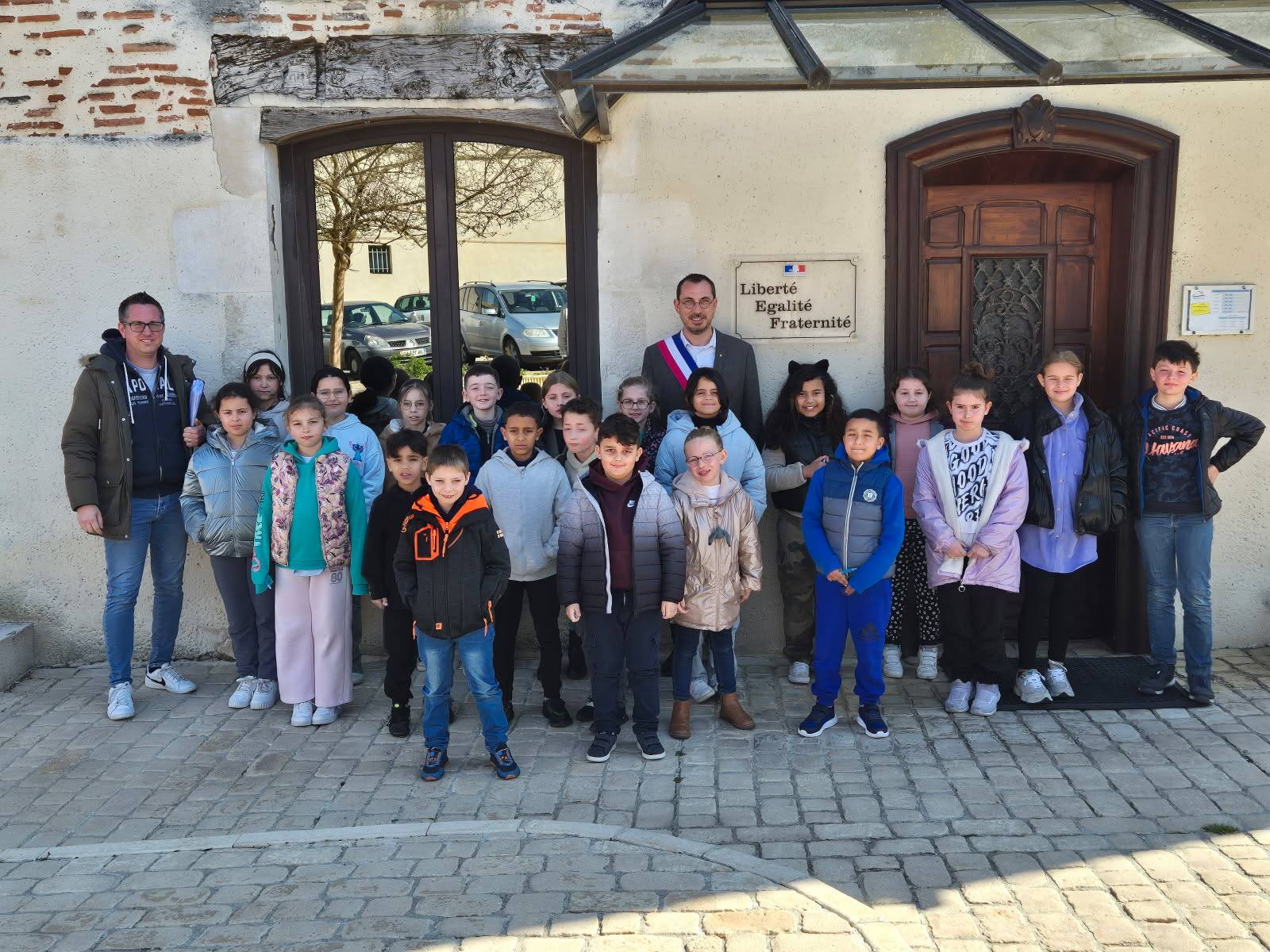Visite de la mairie