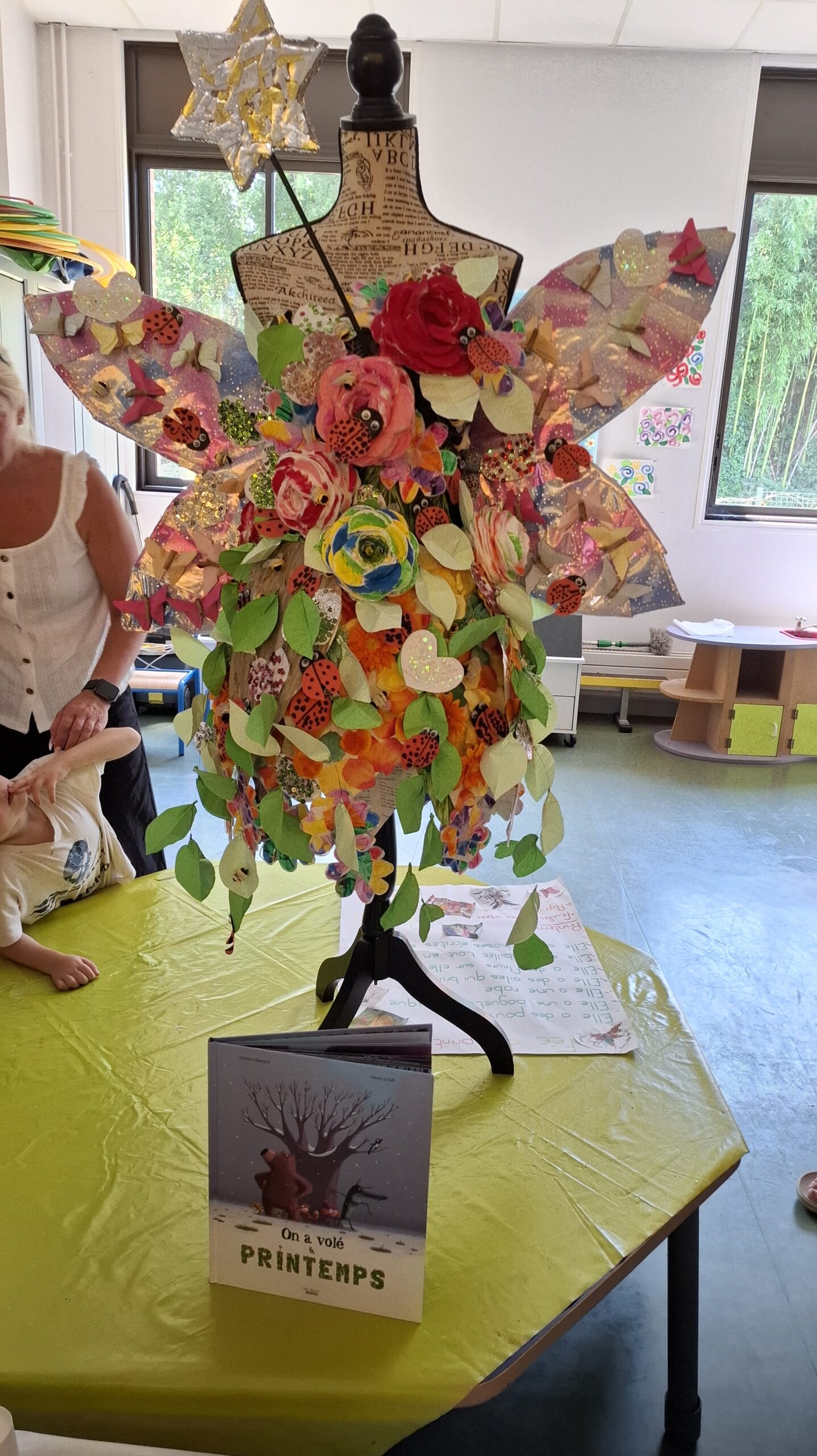 « La fée du printemps ».