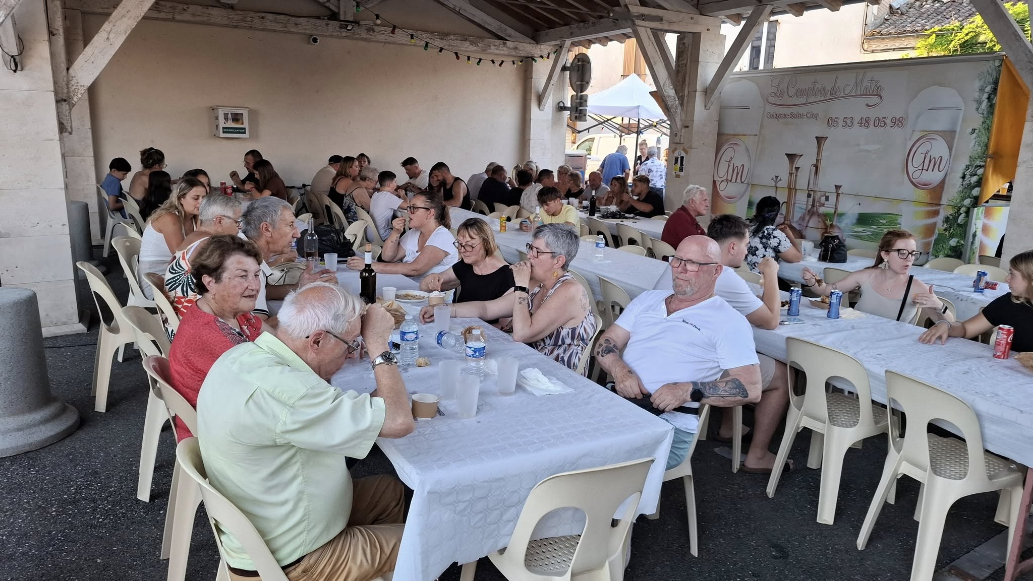 Marché estival
