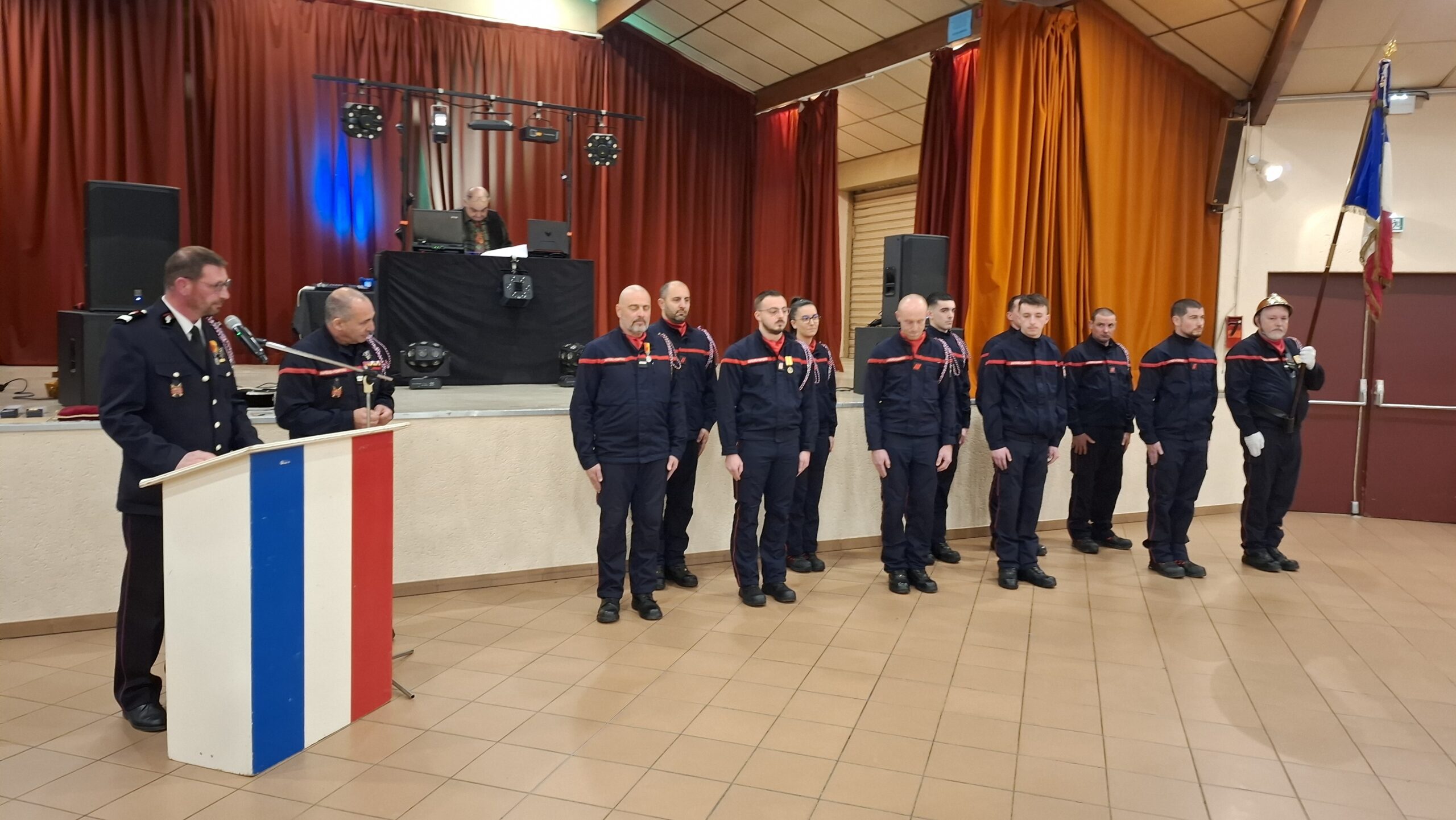 Célébration de la Sainte-Barbe du centre d&rsquo;incendie et de secours de Clairac